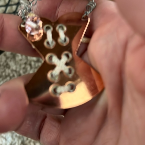 COPY - New Industrial Chic By Susan Lenart Kazmer Pendant bustier, rare - Picture 3 of 3